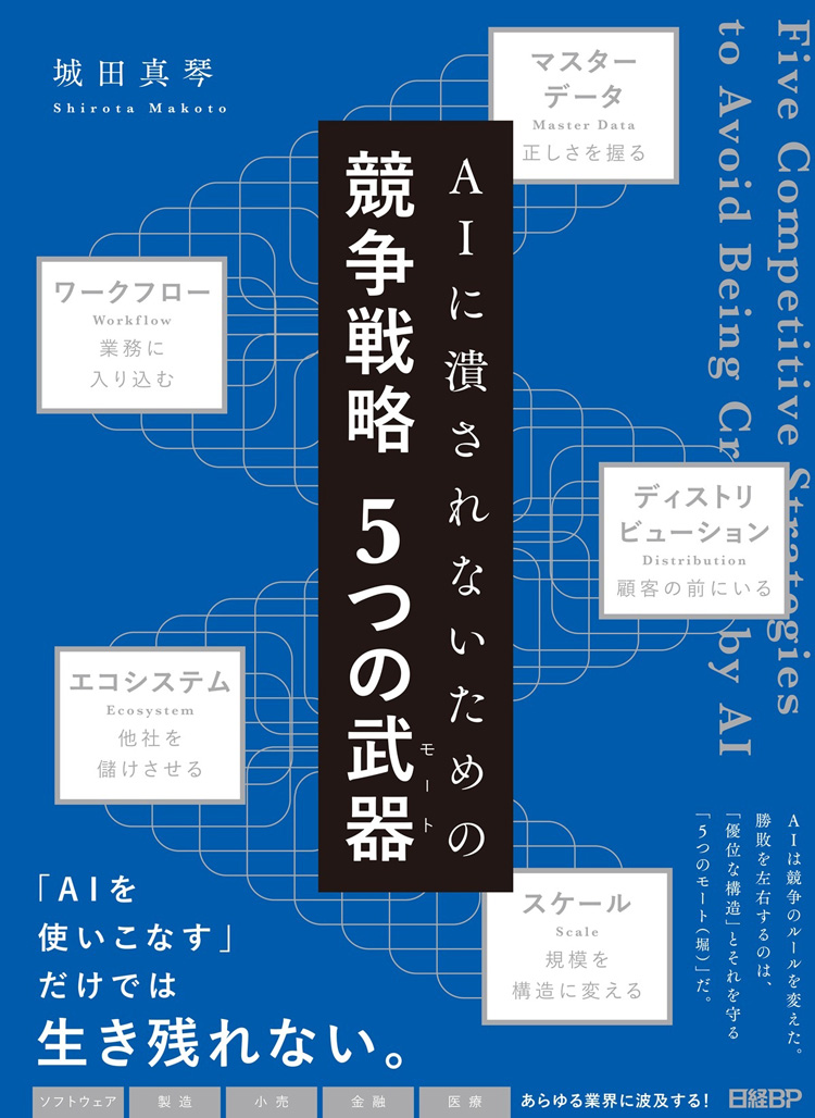 AIに潰されないための　競争戦略　5つの武器（モート）